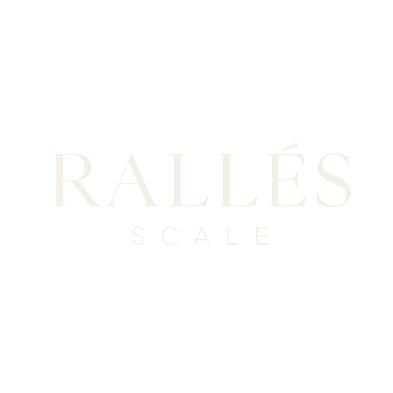 RALLÉS Scale